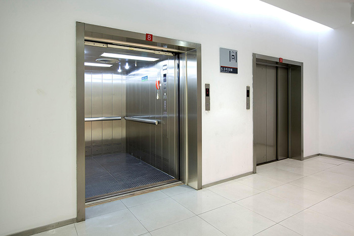 Small and large freight elevators